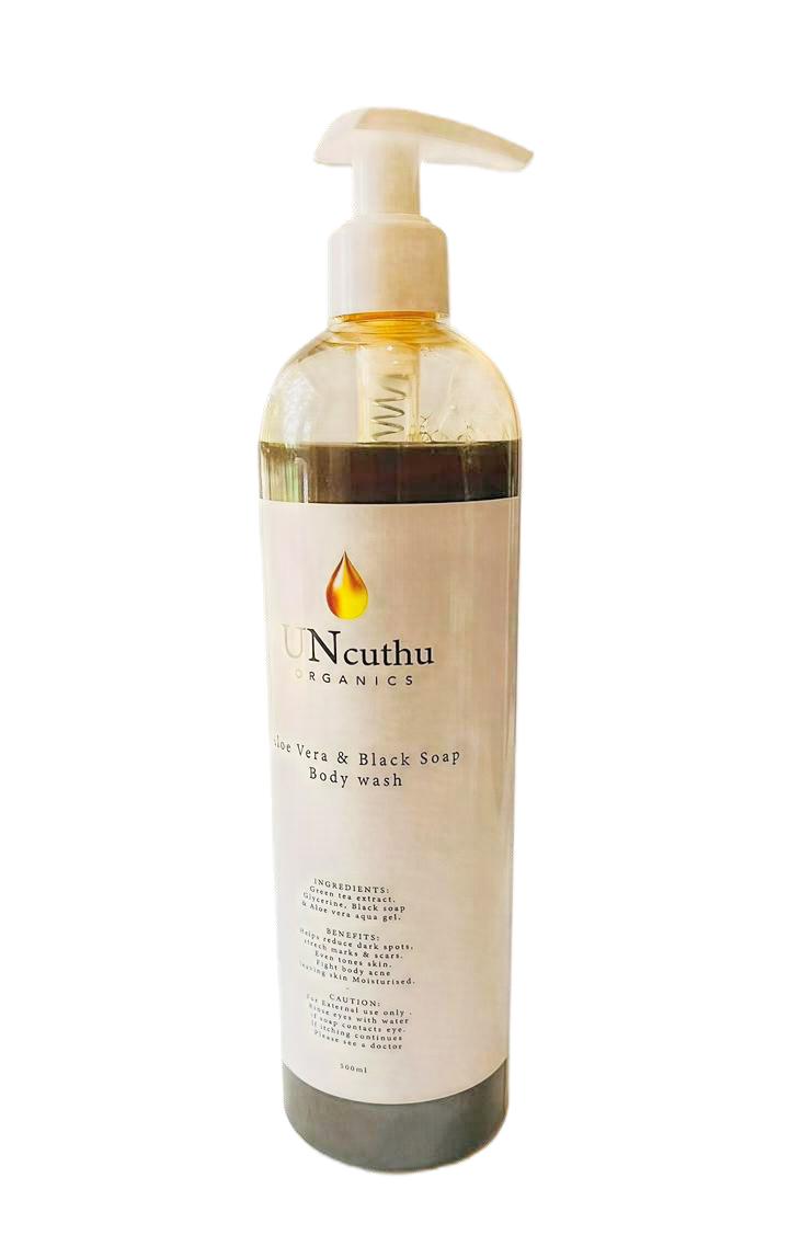 Aloe Vera & Blacksoap Body wash