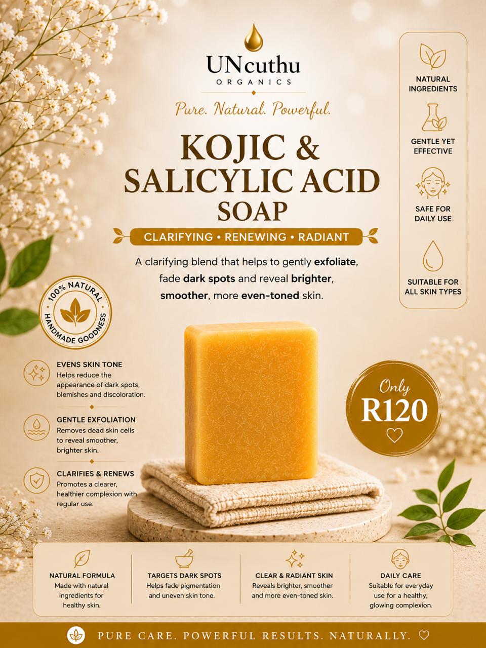 Kojic & Salicylic Acid Soap image 2