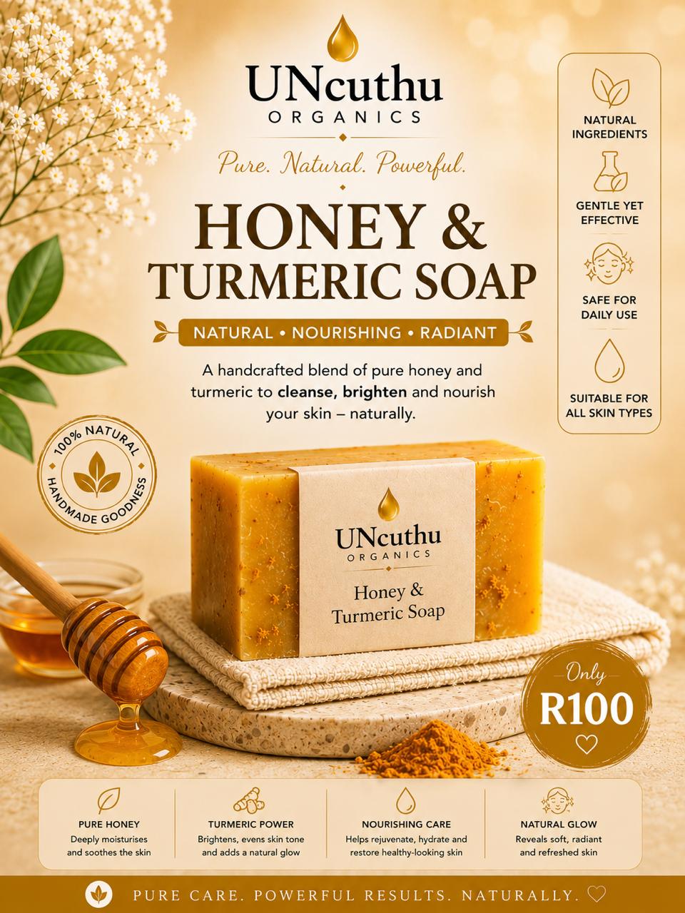 Honey & Turmeric Soap image 2
