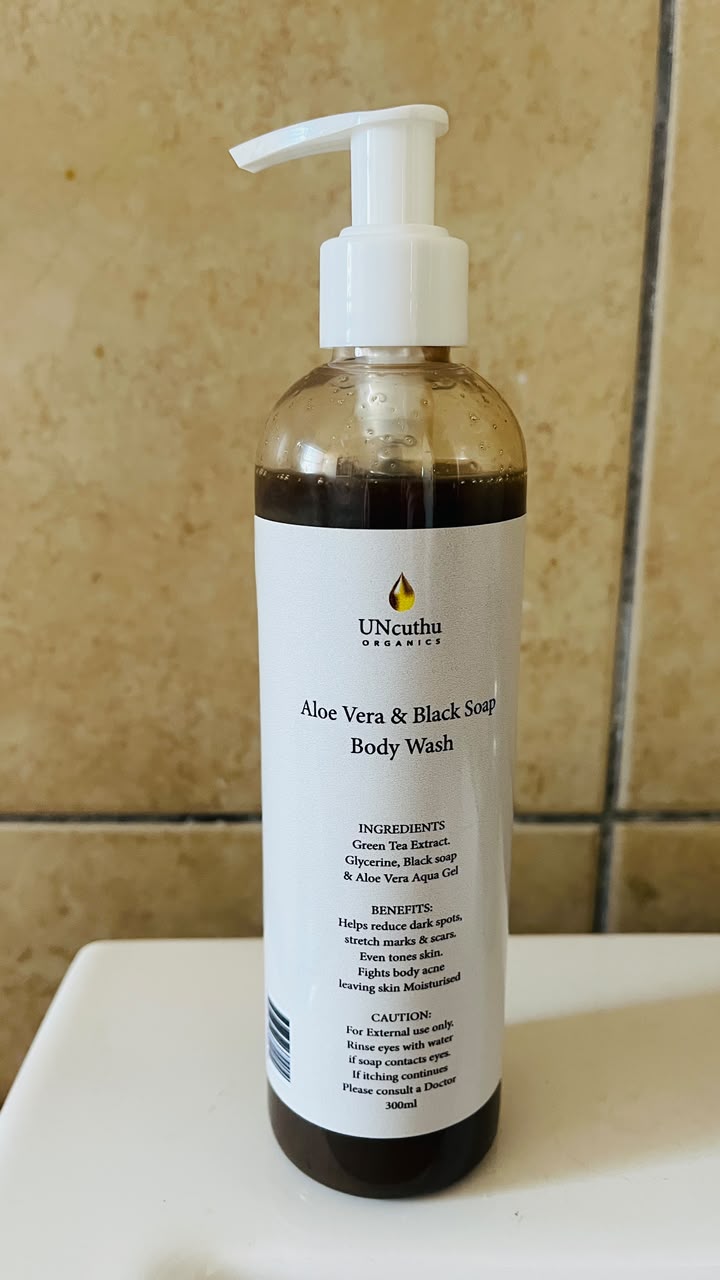 Aloe Vera & Blacksoap Body wash